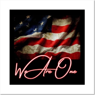 USA We Are One Posters and Art